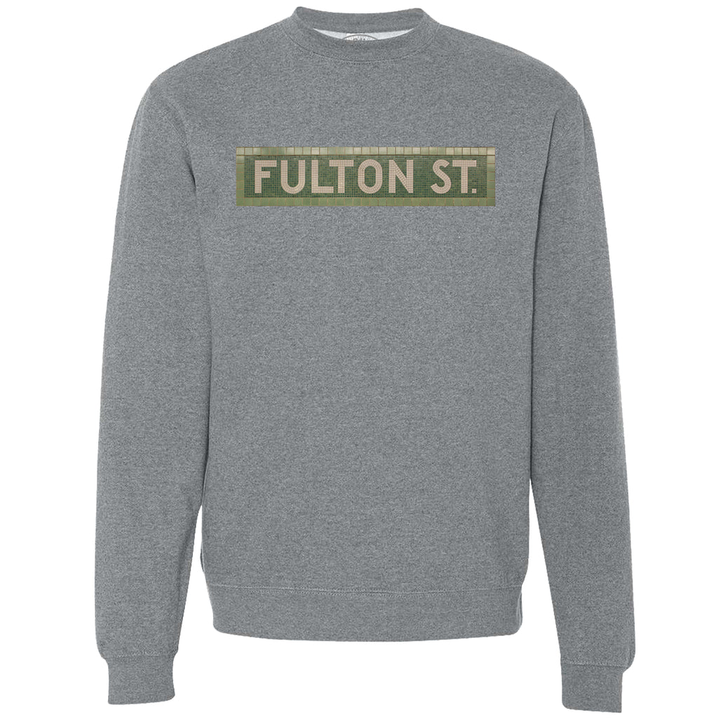 Fulton St crewneck