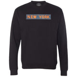 New York - mets colors crewneck